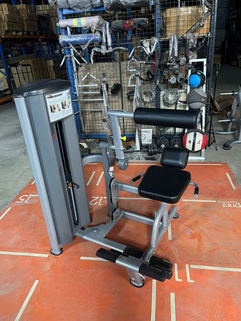 DISPLAY UNIT PARAMOUNT TRUE FITNESS LOW BACK / ABDOMINAL Gym Equipment ...