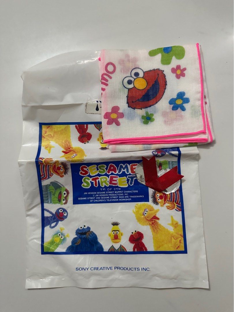 Elmo handkerchief japan, Men's Fashion, Watches & Accessories ...