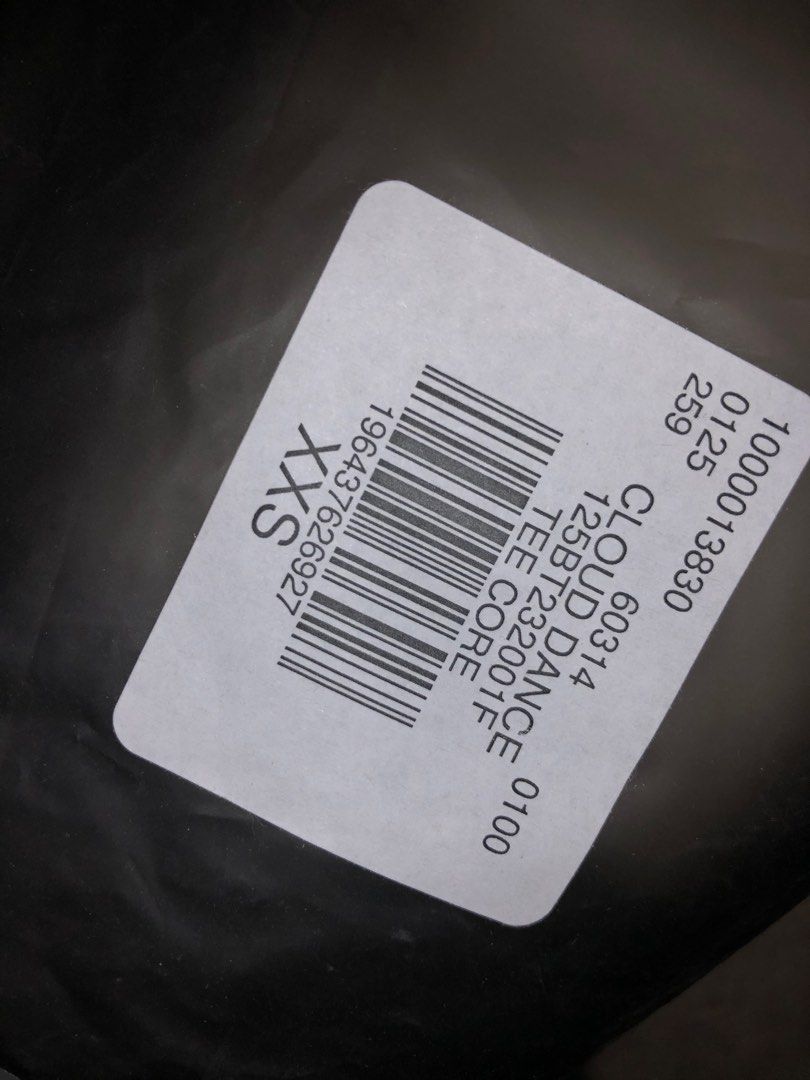 ESSENTIALS LEGIT (Category: Activewear) located in Zamboanga. Submitted by johnsilva09 (Listing ID 1333450985, Image 3). Description: ESSENTIALS LEGIT CLOUD DANCE TEE CORE XXS 23x28 BRAND NEW WITH ZIP LOCK 2700PHP.