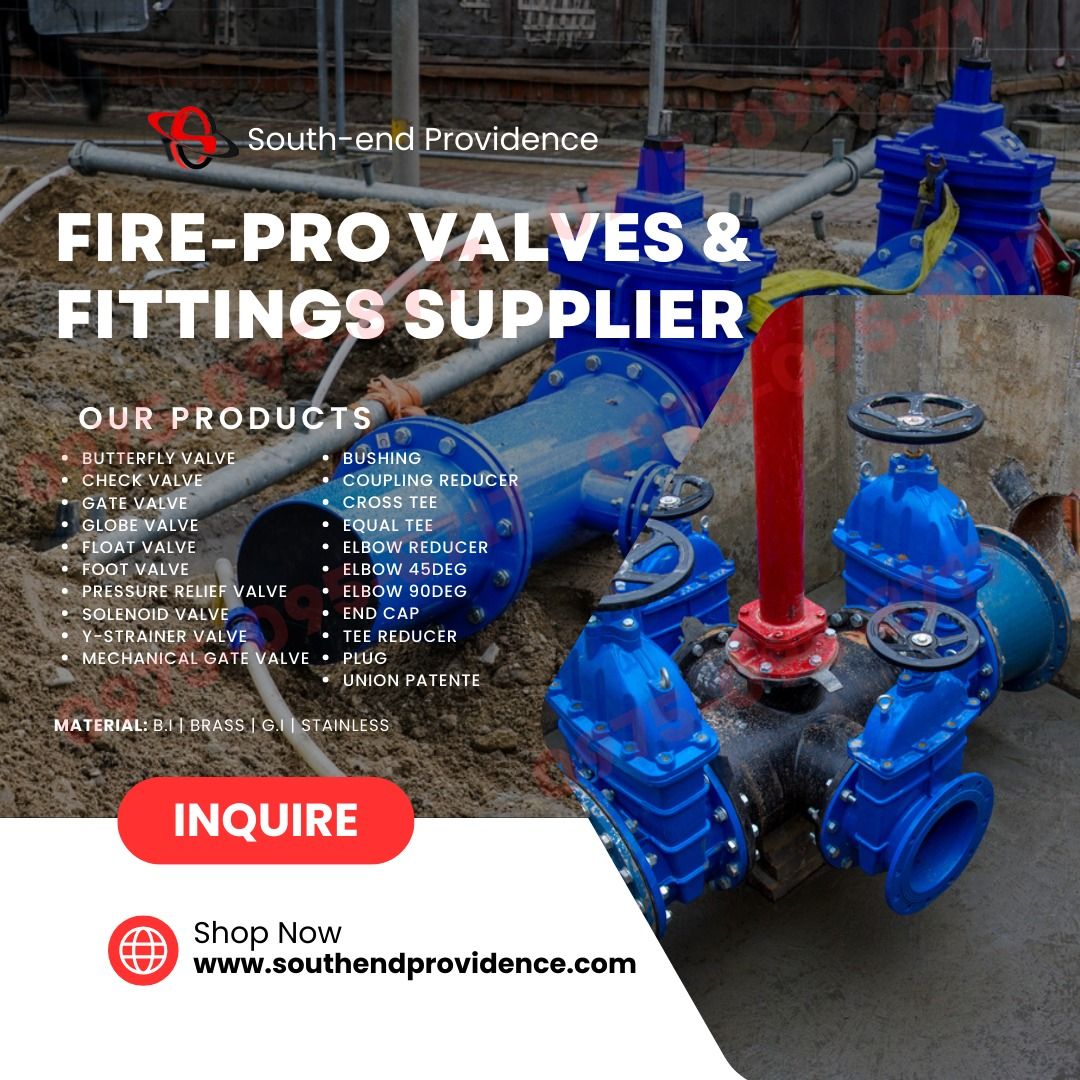 Firepro Fittings / GI Union Patente / GI Elbow / GI Tee / Kitz Ball ...