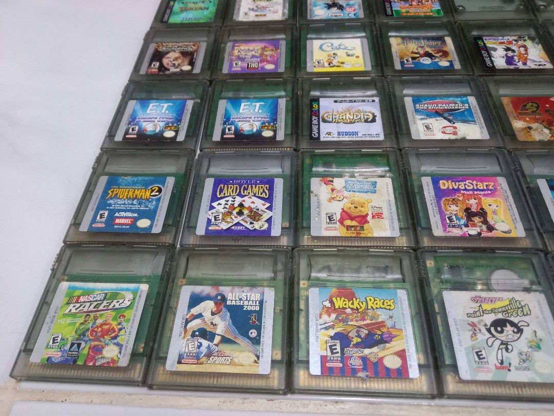 Gameboy Color Cart Gameboy Color Cart Game, Video Gaming, Video Games, Nintendo on Carousell
