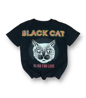 Gucci black cat tee discount