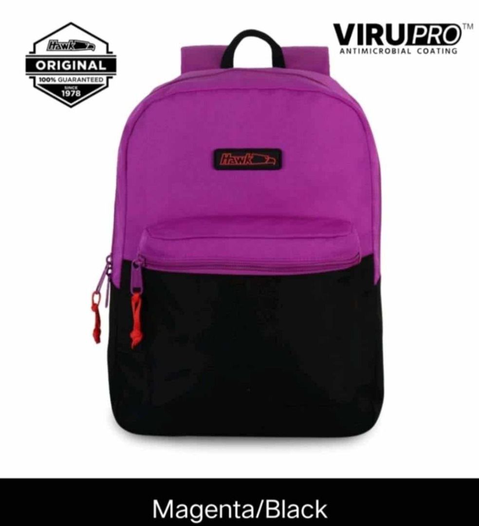 Hawk bag pink and black shop