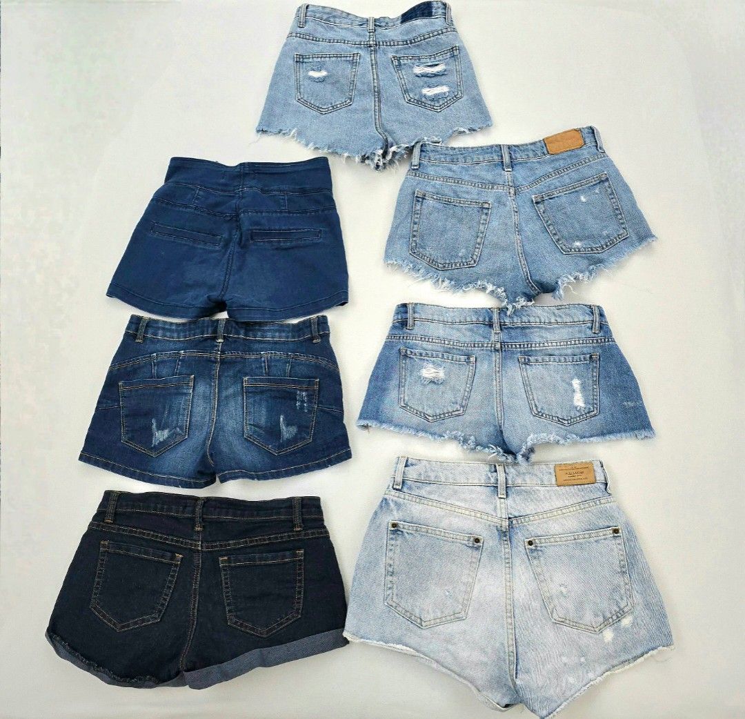 H M Bershka Pull and Bear Forever 21 Zara Bundle Shorts Women s Fashion Bottoms Shorts on Carousell