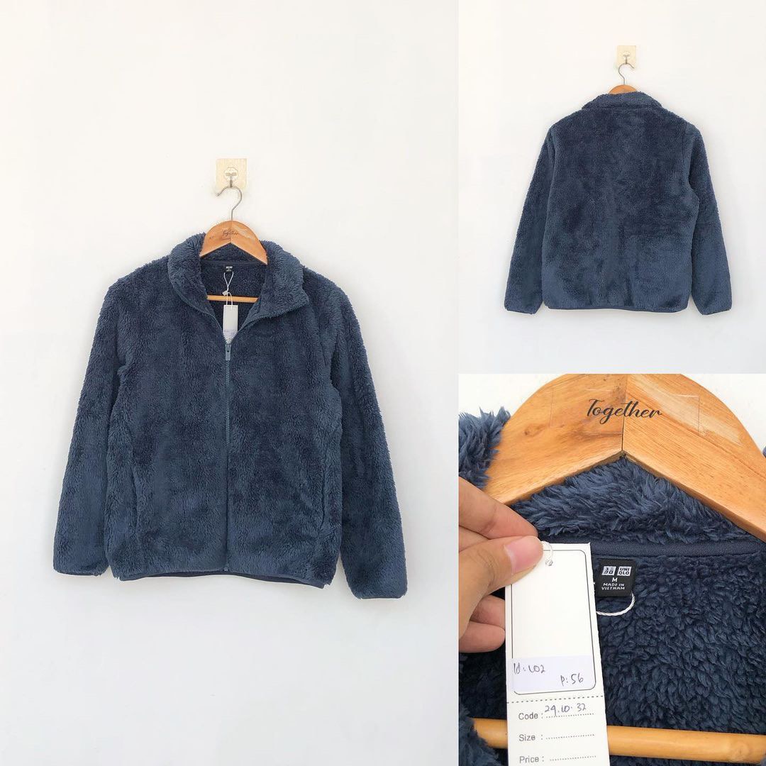 Jaket fleece uniqlo online