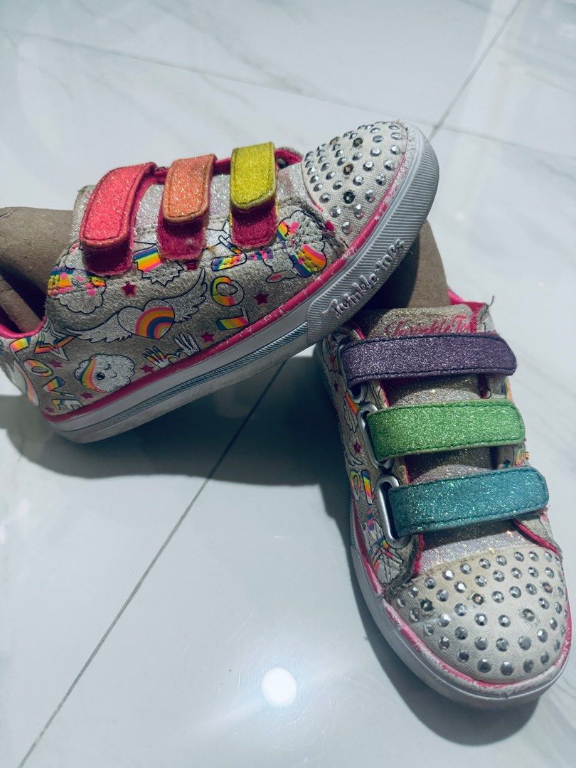 Jual Sepatu anak Perempuan merk skechers twinkle toes original Bayi Anak Lainnya di Carousell