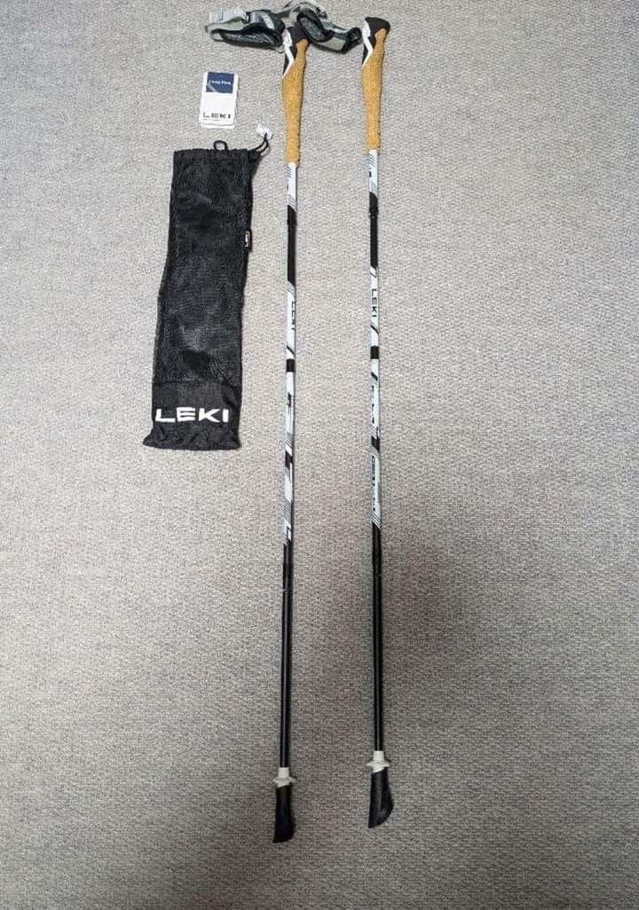 Leki Crosstrail FX Superlite trekking poles (Category: Hiking & Camping) located in Davao. Submitted by sherwin_santos (Listing ID 1333502739, Image 2). Description: brandnew 110 cm 9800php pre owned 120 cm 7500php.