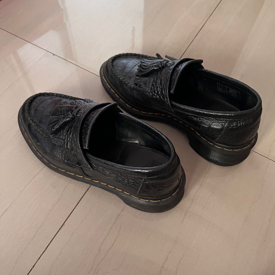 Dr martens adrian croc best sale