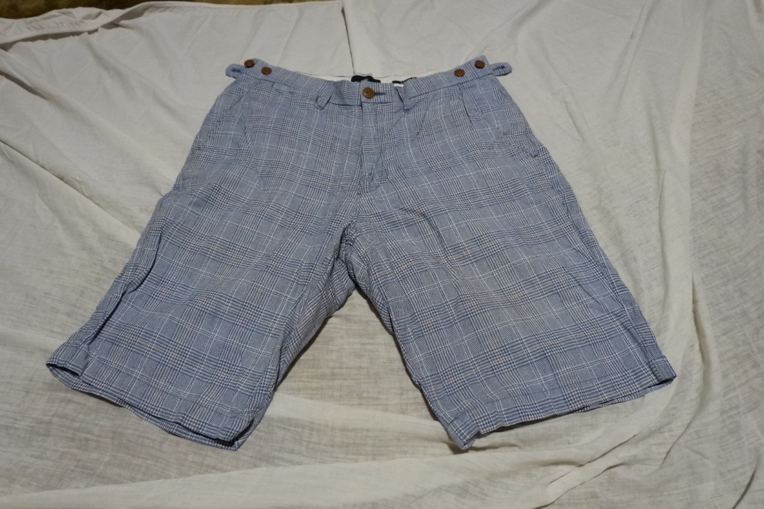 Marks and spencer mens shorts blue harbour top