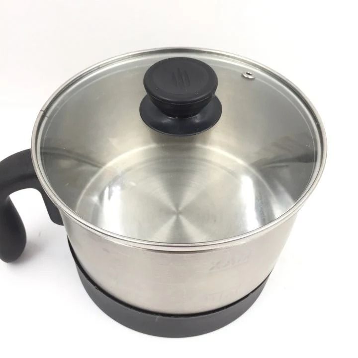 MK ASTRON 1.2L 600Watts Electric Mini Multi Cooker Portable Quick Heat ...