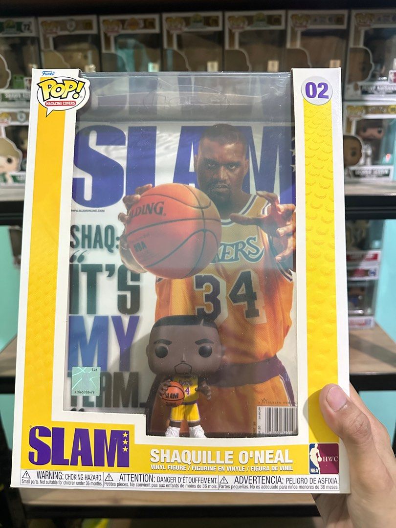 NBA FUNKO POP SLAM COVER (Category: Designer & Blind Box Toys) located in Malabon City. Submitted by reyyyyyyyyyyyyyyy (Listing ID 1333495440, Image 2). Description: For sale: NBA Funko Pop Allen Iverson Slam 01- SOLD Shaquille O’Neal Slam 02 - SOLD Vince Carter Slam 03 - P1000 Ray Allen Slam 04- P1100 Tim Duncan Slam 05 - P1700 Jason Williams 06 Slam - P1700 Kemp Slam 07- P1350 McGrady Slam 08- P1700 Condition: 9-10/10 NOOB RFS: Decluttering Mee