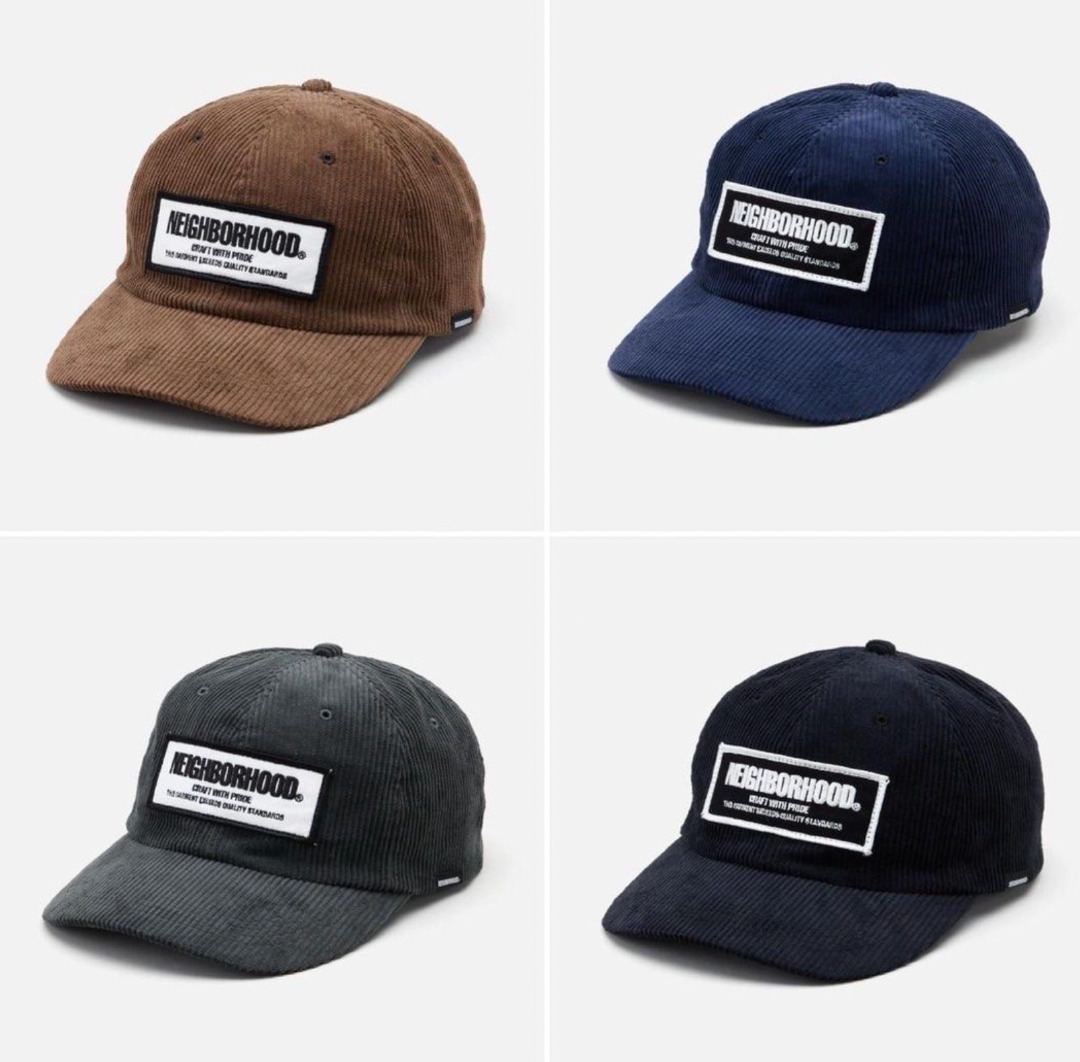 帽子 24AW NEIGHBORHOOD CORDUROY DAD CAP 24AW 新作 NEIGHBORHOOD CORDUROY DAD CAP（NEIGHBORHOOD