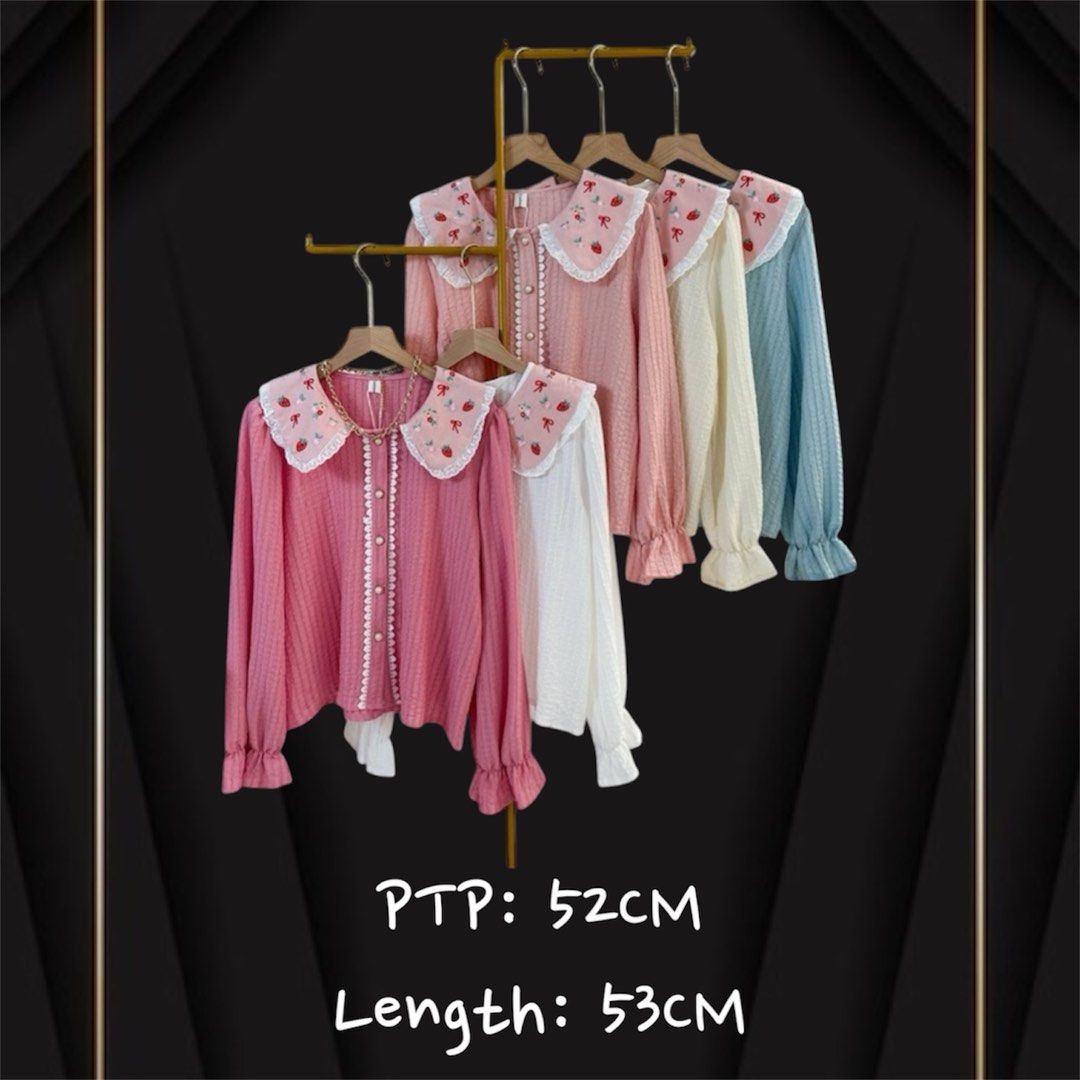 Cute pink blouses new arrivals
