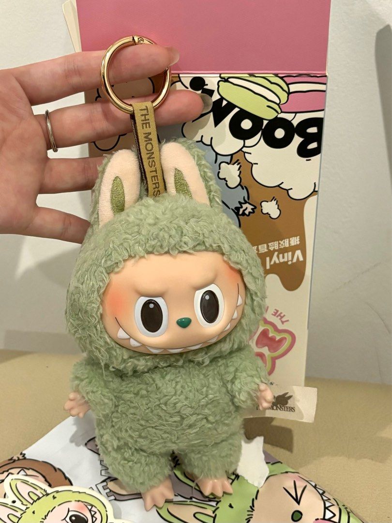Pop Mart) Labubu Exciting Macaron 100% Original - Green