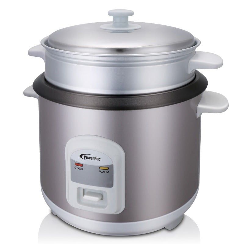 BNIB POWERPAC PREMIUM RICE COOKER WITH STEAMER (PPRC62), TV