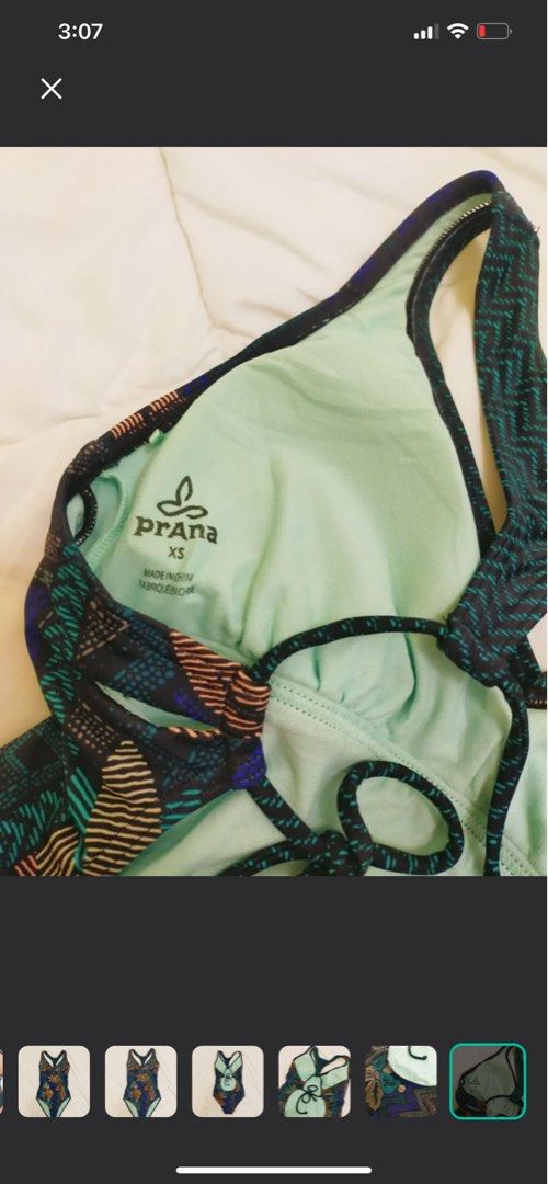 Prana Khari One-Piece Swimsuit (Category: Bikinis & Swimsuits) located in Quezon City. Submitted by seriouslydecluttering (Listing ID 1333399497, Image 2). Description: Used once $95.