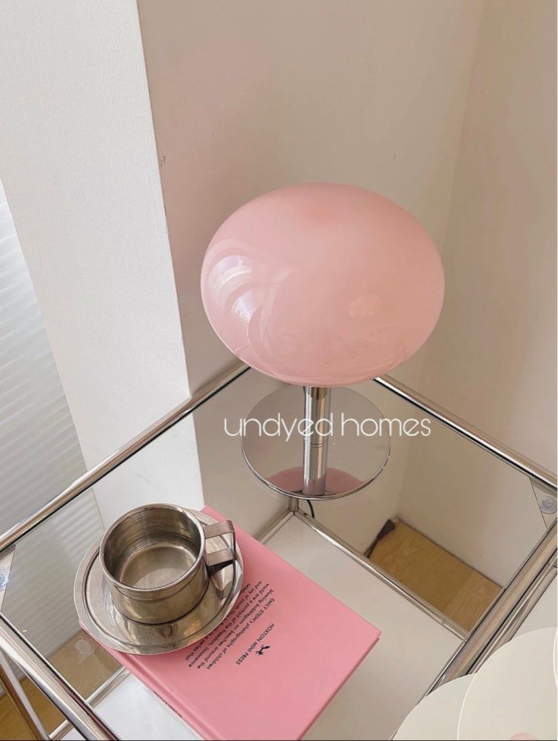 PRE ORDER | Margaux Lamp v.2 (Category: Lighting) located in Manila. Submitted by _marganicole (Listing ID 1333459339, Image 2). Description: Pre-order (ETA 5-7 days) Once the item is on-hand we can ship same day delivery or thru J&T, LBC🤍 About Margaux Lamp v.2 👀 - This Korean modern style table lamp, with a lollipop cute look, the ivory warm color well fitted anywhere of you space, makes your day bright. - Colors: Pink, Ivory - Size: 15/26cm 