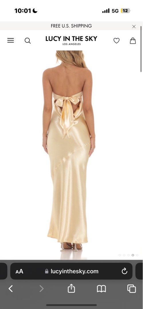 Prom Dress Rental Lucy In The Sky Women s Fashion Dresses Sets Evening dresses gowns on Carousell