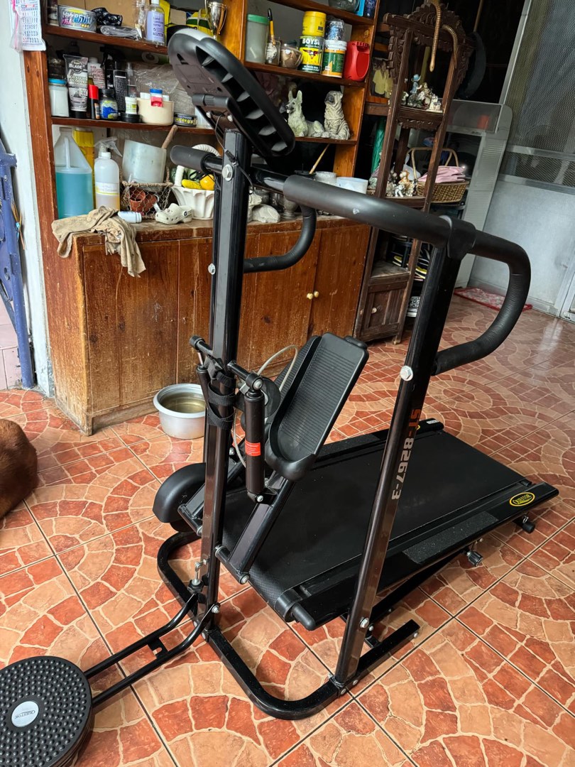 Questor ST 8267 3 3 Way Manual Treadmill Sports Equipment Exercise Fitness Cardio Fitness Machines on Carousell