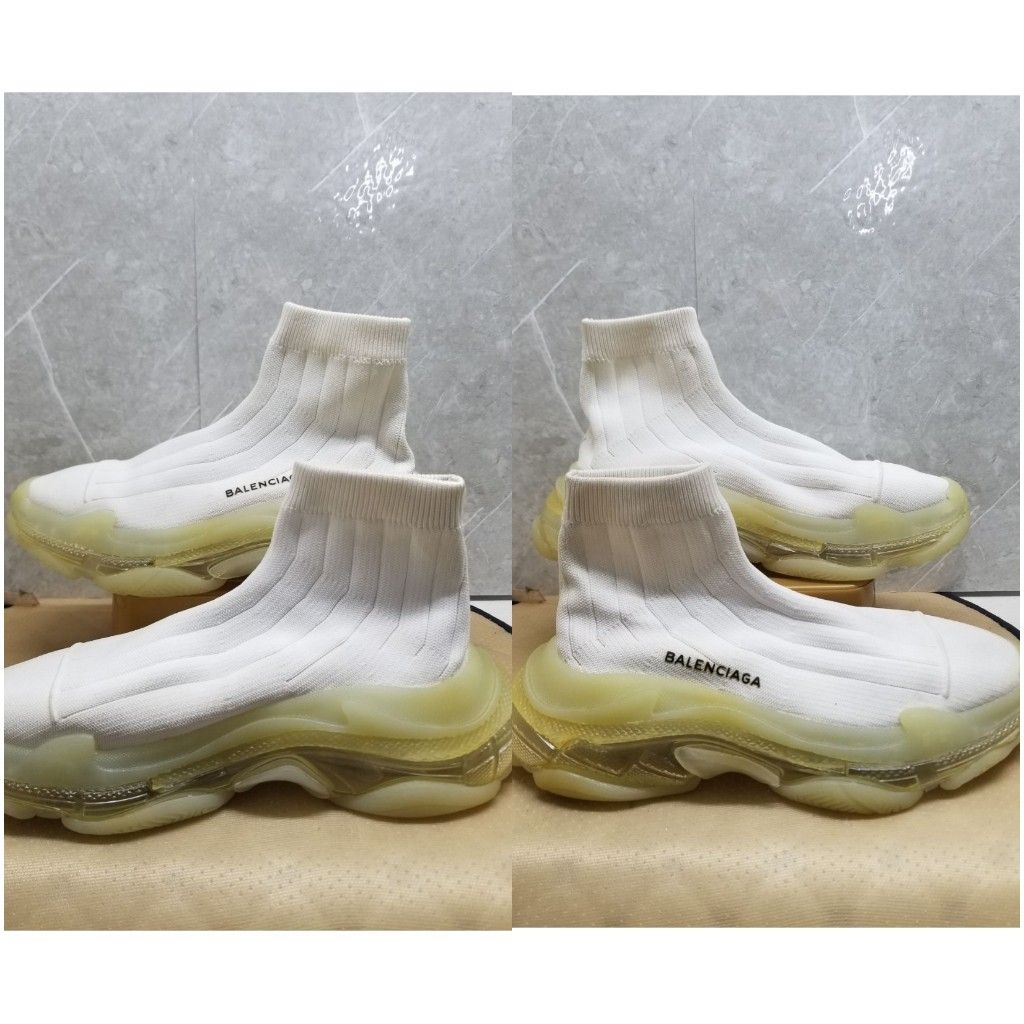 R37 Balenciaga socks sneakers Men s Fashion Footwear Sneakers on Carousell