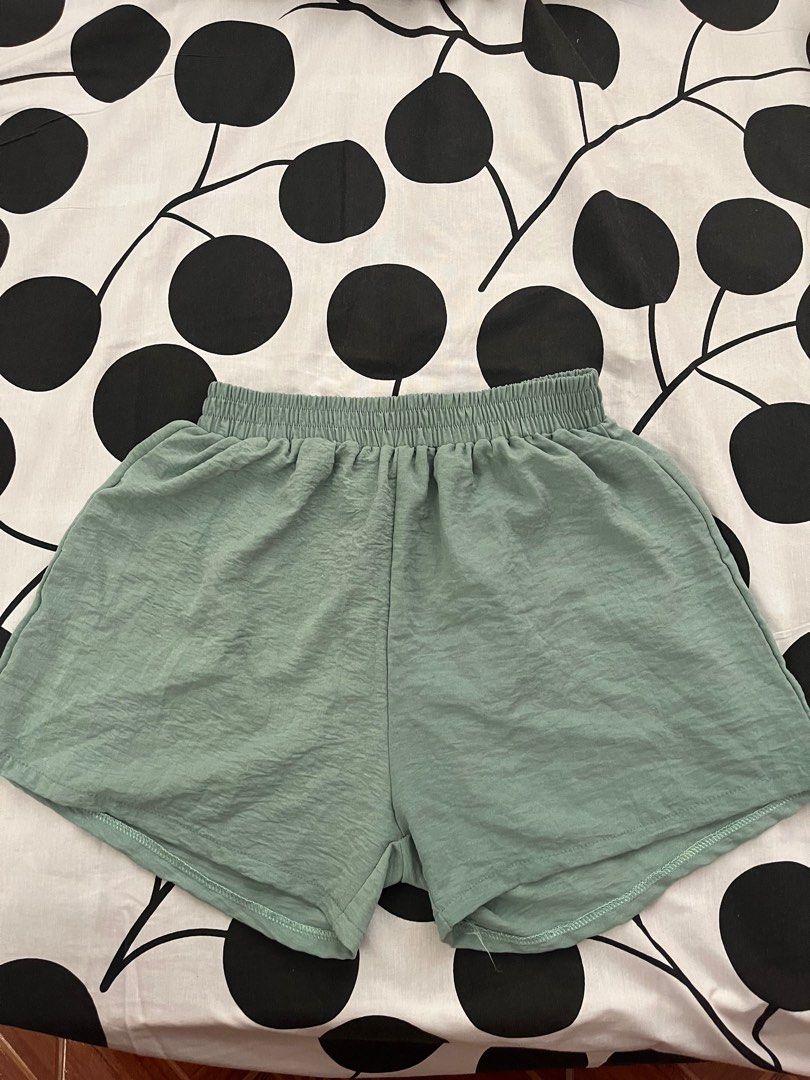 Sage Green Coordinates (Category: Sets or Coordinates) located in Paranaque City. Submitted by rochelleeeee (Listing ID 1333365469, Image 3). Description: missing black button for the top.