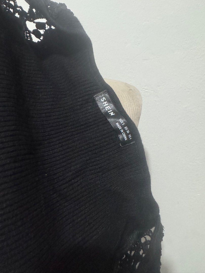 Shein Knitted Lace Bustier Longsleeve (Category: Longsleeves) located in Taytay. Submitted by prettybasic.clo (Listing ID 1333453249, Image 3). Description: Size: Small on tag (Fits S-L).