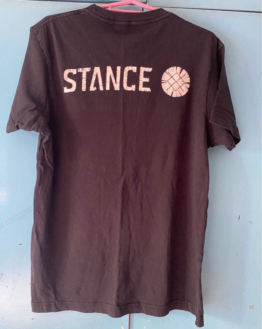 STANCE Black crew neck T shirt (Category: Tshirts & Polo Shirts ) located in Quezon City. Submitted by elmiras_closet (Listing ID 1333374395, Image 2). Description: from US Balikbayan box hood condition Original Stance.