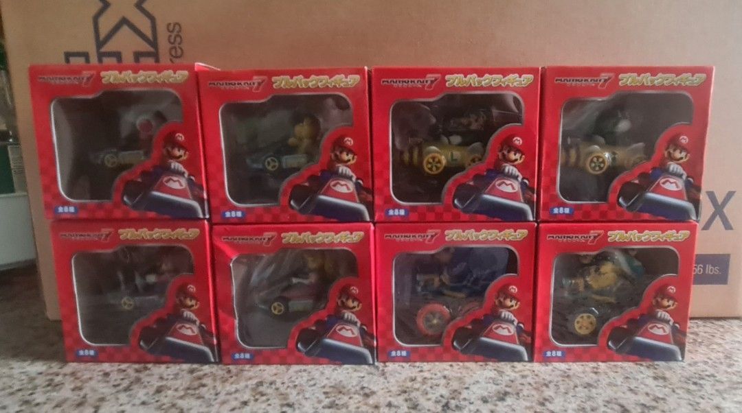 Super Mario Kart 7 pullback with freebies (Category: Vehicle & Diecast Models) located in Las Pinas. Submitted by monjoy2011 (Listing ID 1333418972, Image 1). Description: complete set sale with feeebies.