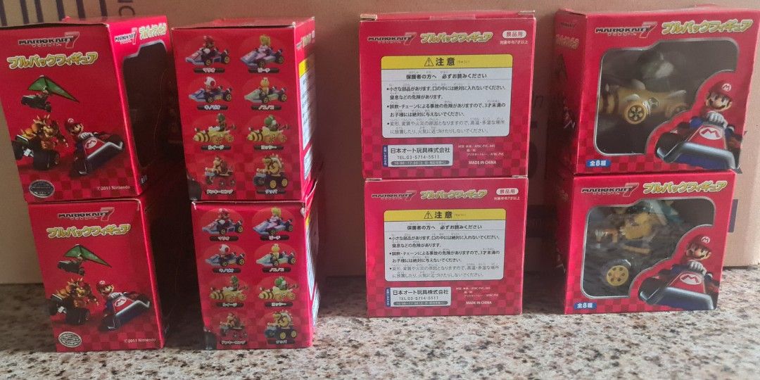 Super Mario Kart 7 pullback with freebies (Category: Vehicle & Diecast Models) located in Las Pinas. Submitted by monjoy2011 (Listing ID 1333418972, Image 2). Description: complete set sale with feeebies.