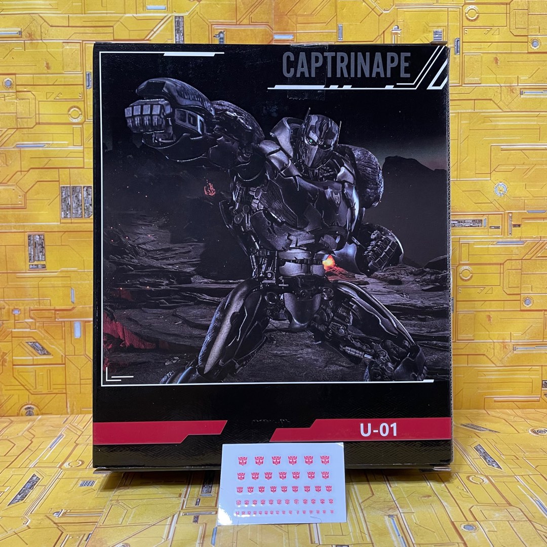 Transformers BlackMamba Black Mamba BMB - U-01 U01 Captrinape Rise Of ...