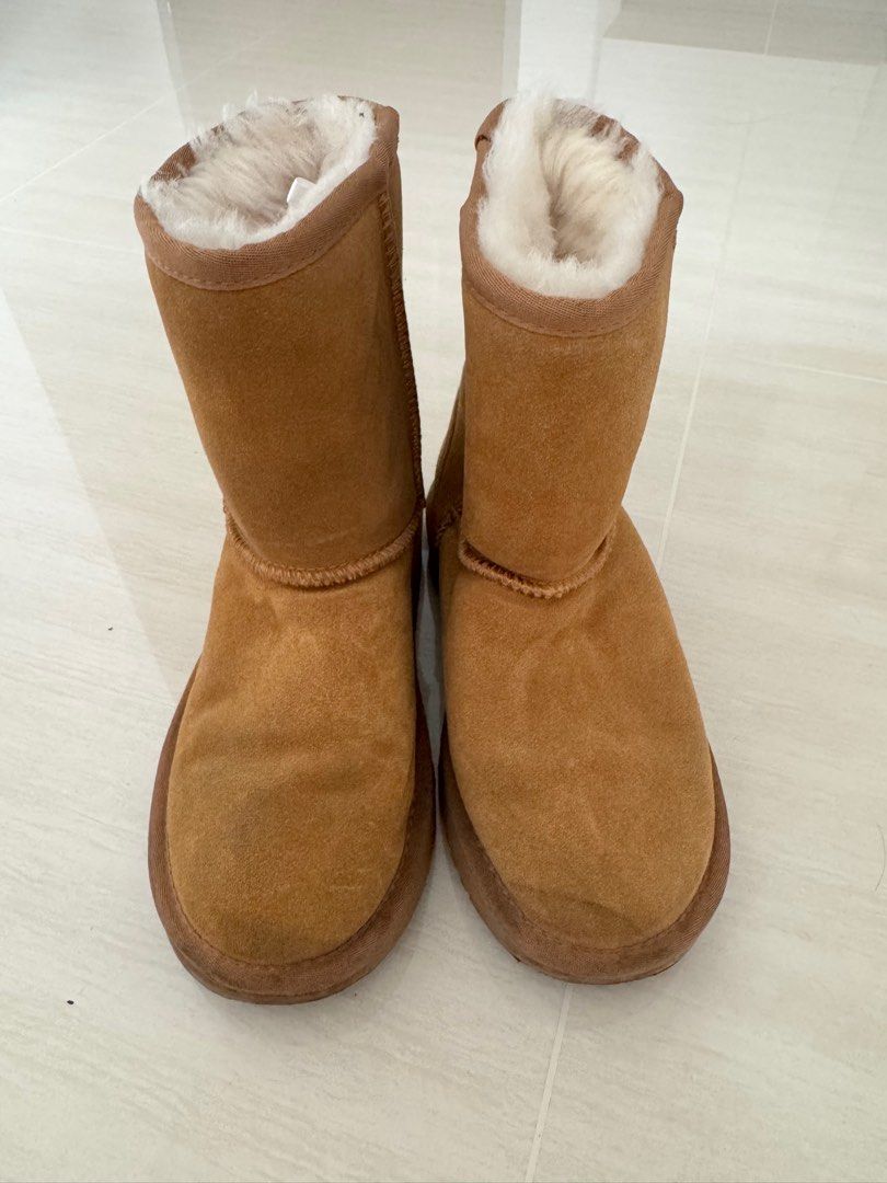 UGG half calf winter boots Women s Fashion Footwear Boots on Carousell