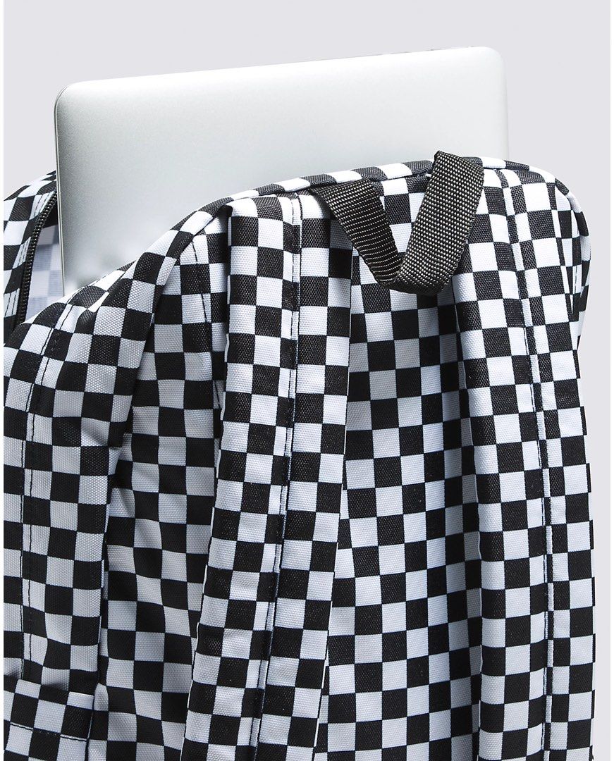 vans bag oldskool checkerboard, Fesyen Pria, Tas Dompet Ransel