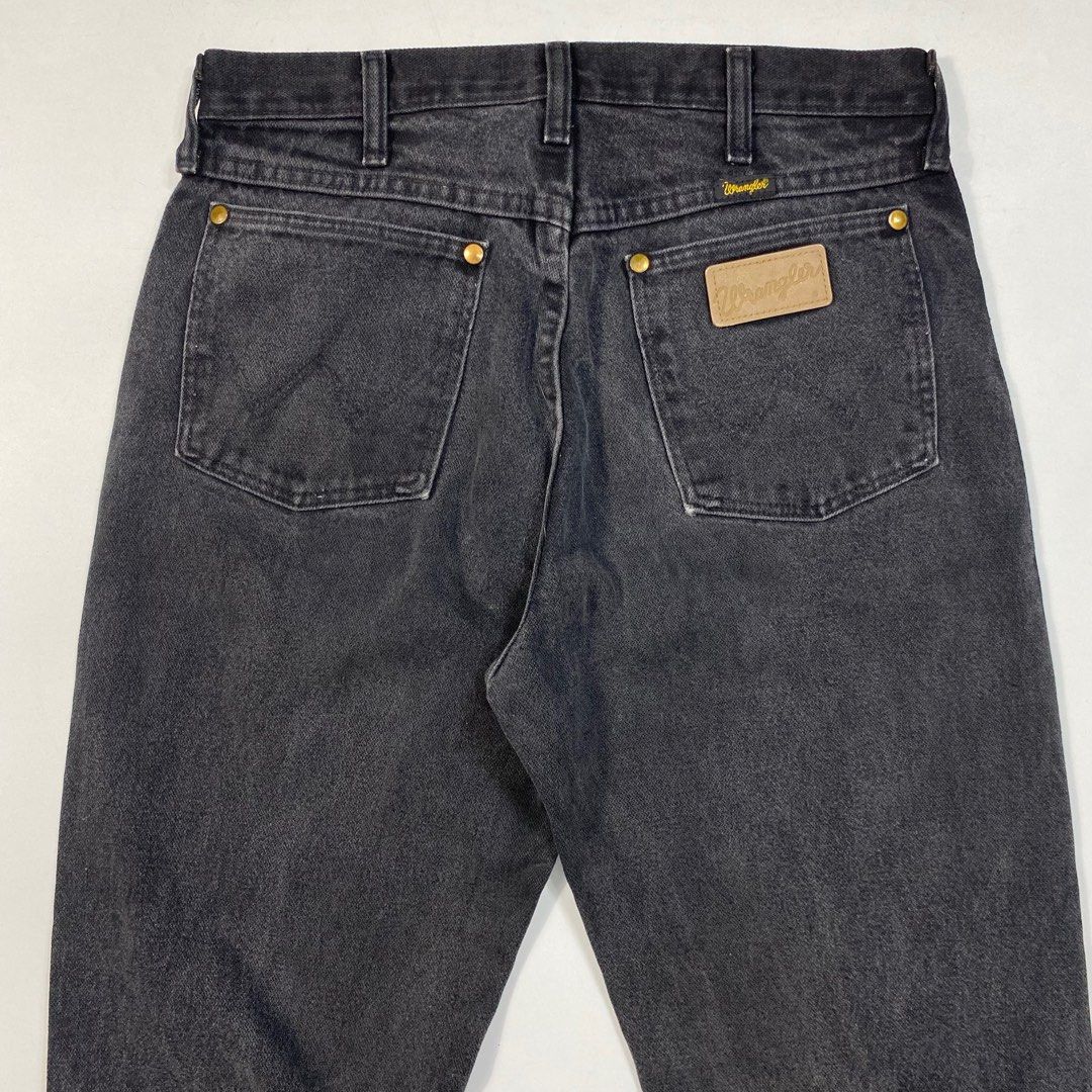 Vintage Black Stonewashed Wrangler Jeans