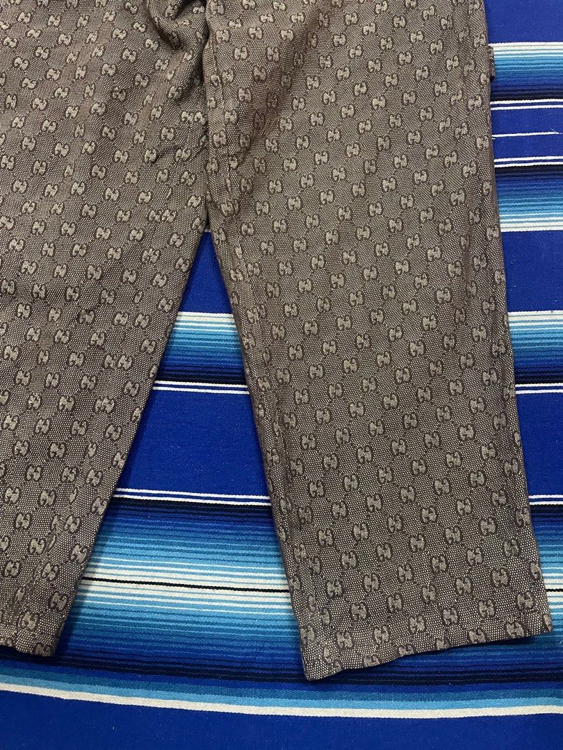 Vintage gucci monogram pants cheap