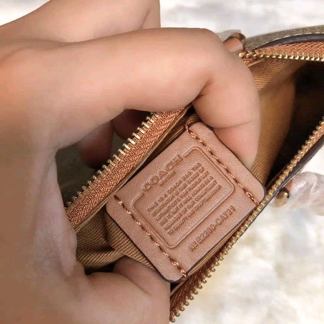Coach bag ykk zipper deals