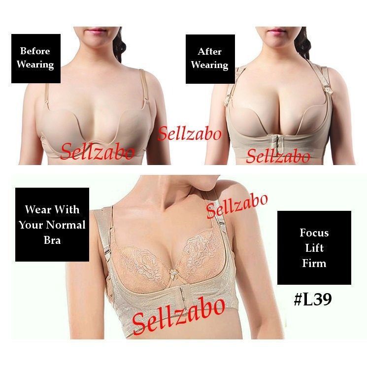 L39 Size XL 36 XXL 38 Adjusting Uplift Lift Support Chest Wear Not Bra Anti Sagging Lingerie Underwear Under Wear Ladies Girls Women Wanita 1XL 1XXL Wanita Coli 04410 Women s Fashion New