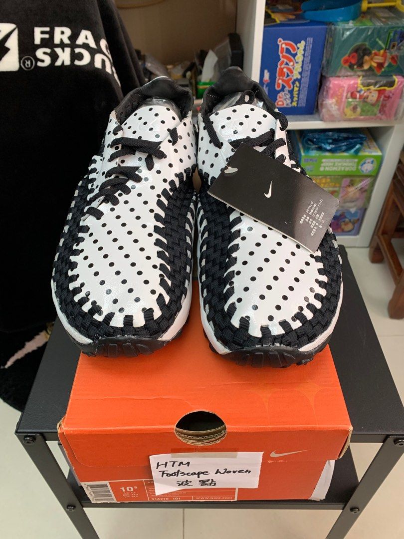 US 10.5 Nike air footscape woven htm hf polka dot US 10.5 28.5cm Hiroshi Fujiwara fragment design supreme htm Carousell