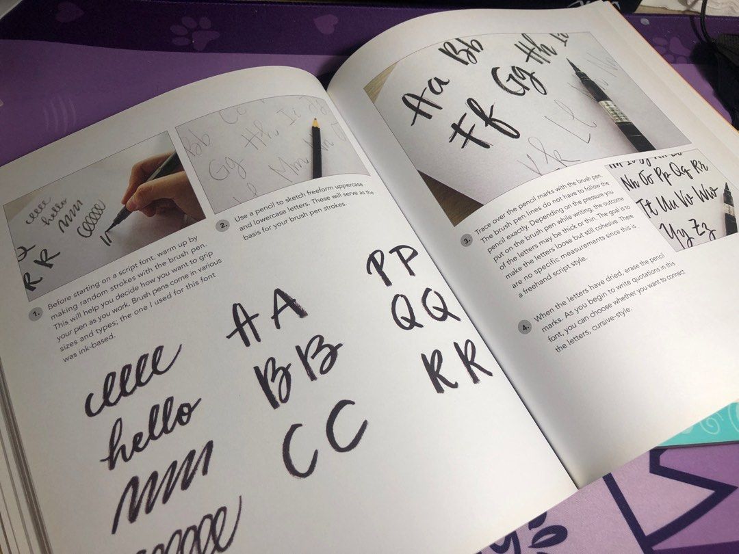 Abbey Sy The ABCs of Hand Lettering & Hand Lettering A to Z, Hobbies ...