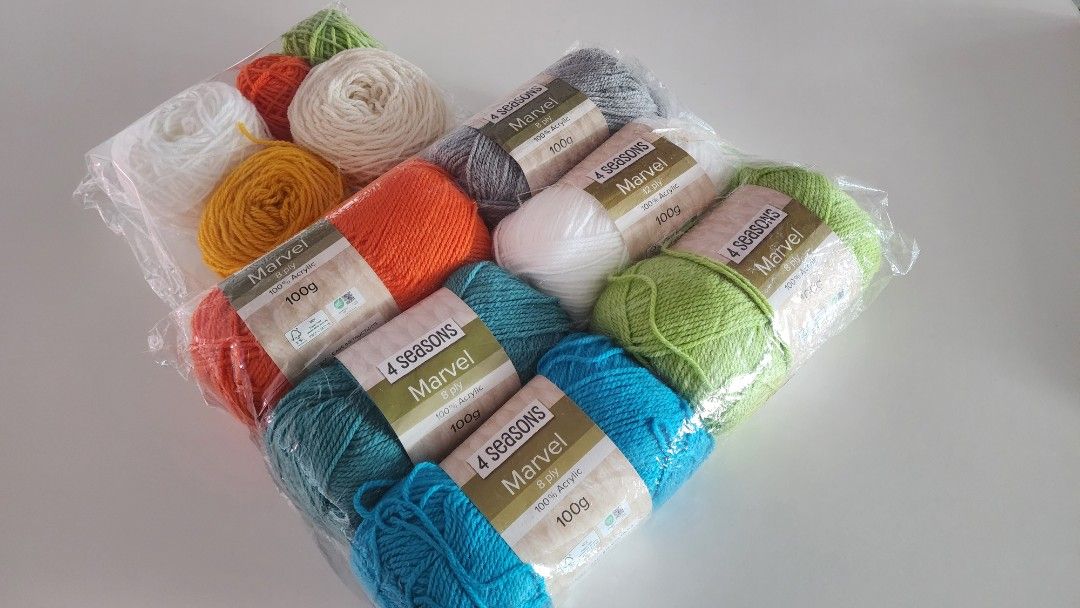 Acrylic Yarn from Spotlight, Hobbies Toys, Stationery Craft