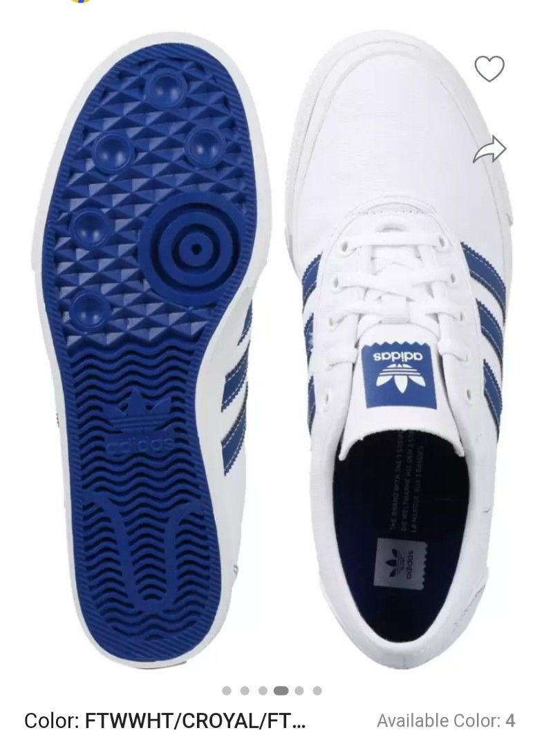 Adidas easy wear white sneakers Men s Fashion Footwear Sneakers on Carousell