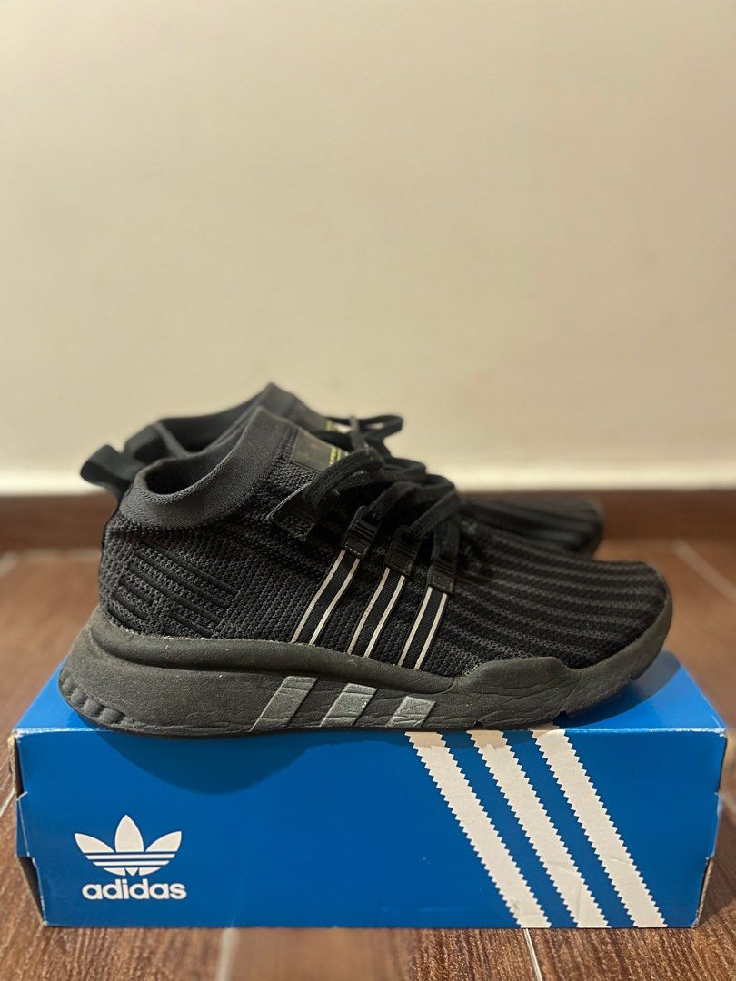 Adidas EQT Support ADV Black Men s Fashion Footwear Sneakers on Carousell