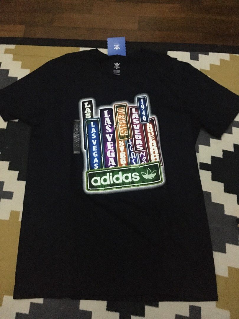 Adidas Las Vegas Tshirt 2015 Men s Fashion Activewear on Carousell
