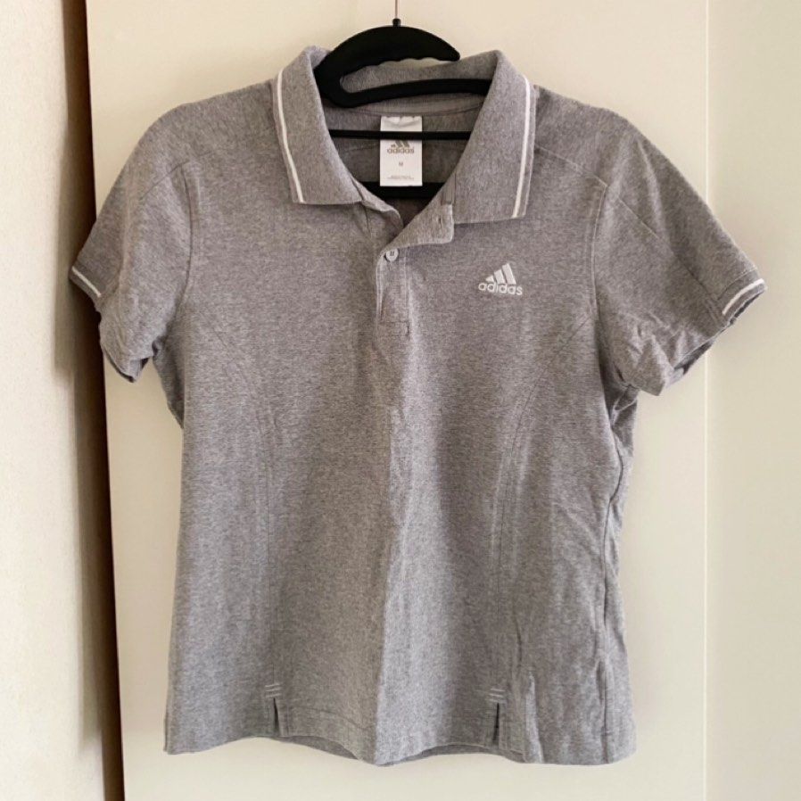 Adidas Polo Tee y2k style Women s Fashion Tops Blouses on Carousell