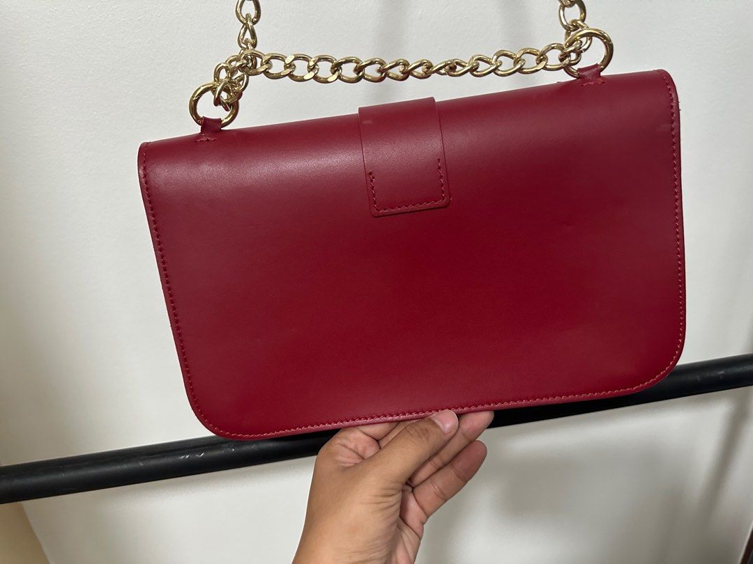 Alessandro mari red handbags discount