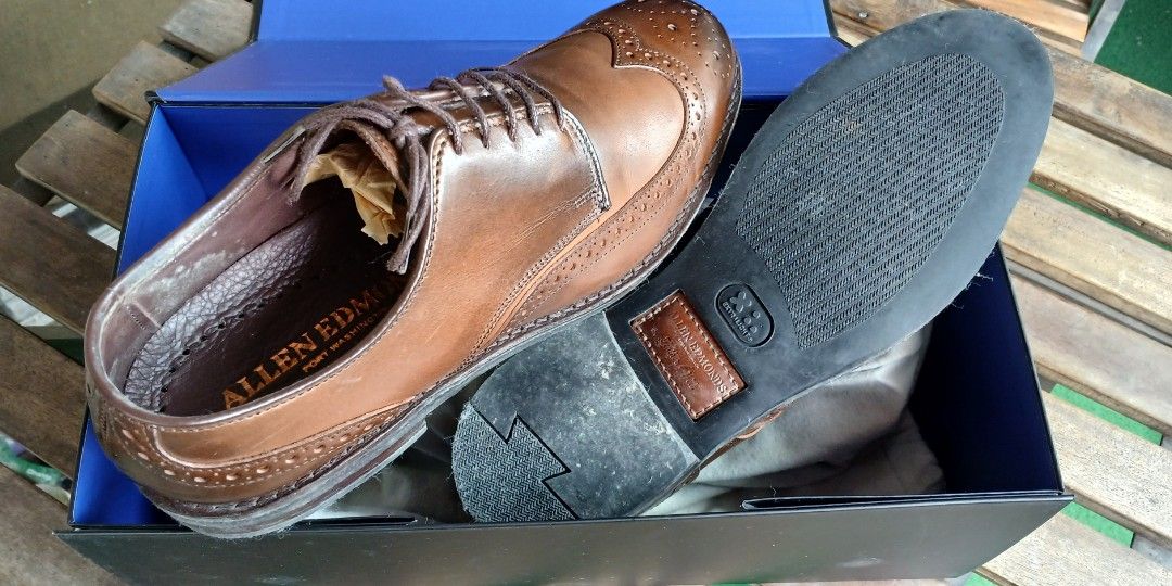 Allen Edmond s Nomad Wingtip Men s Fashion Footwear Dress Shoes on Carousell