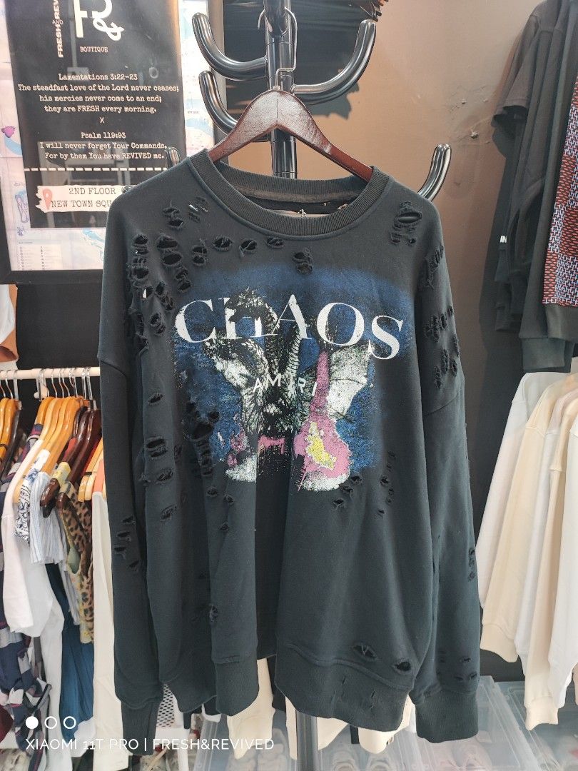 Amiri chaos sweater new arrivals