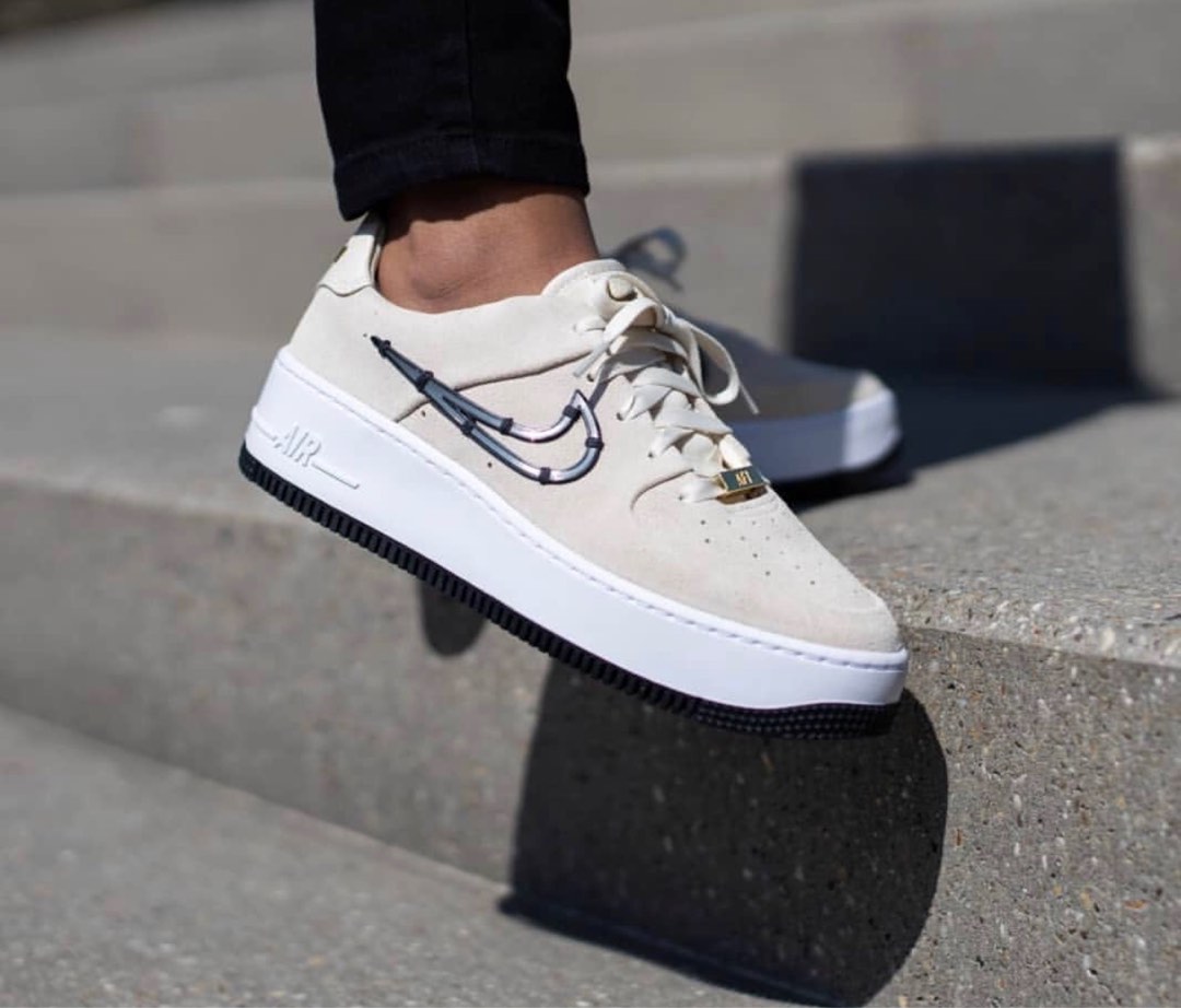 Authentic Nike Air Force 1 Sage Low Lx in Light Cream CI3482 200 Women s Fashion Footwear Sneakers on Carousell