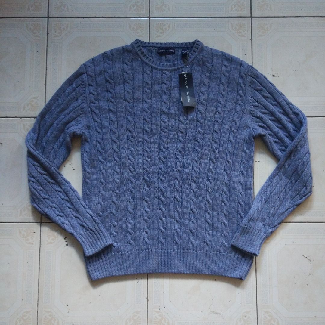 BNew Grant Thomas Cable Knit Shirt M (Category: Formal Shirts) located in Pasay City. Submitted by denimdude.ph (Listing ID 1328833047, Image 1). Description: .
