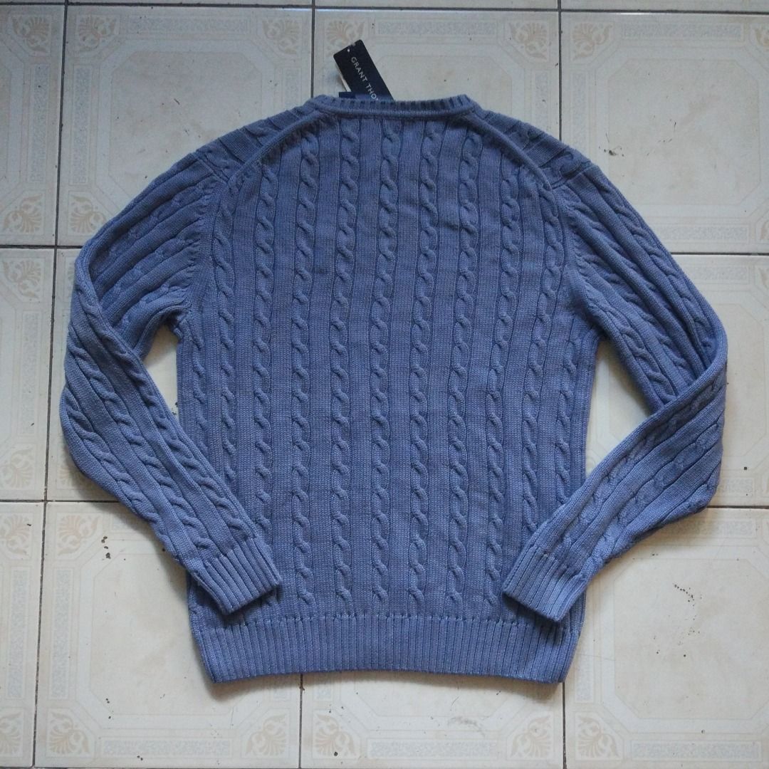 BNew Grant Thomas Cable Knit Shirt M (Category: Formal Shirts) located in Pasay City. Submitted by denimdude.ph (Listing ID 1328833047, Image 2). Description: .