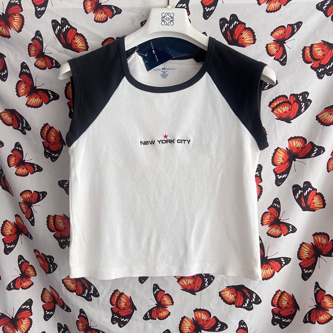 brandy melville newport / new york / little devils / radio silence bella top / tank tee tshirt